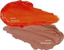 Load image into Gallery viewer, NUDESTIX Sunkissed Peach Blush and Bronze 2-Piece Mini Kit Make up