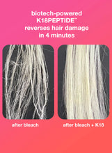 Load image into Gallery viewer, K18 Leave-In Repair Hair Mask Treatment to Repair Dry or Damaged Hair 15ml
