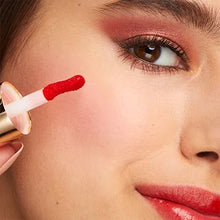 Load image into Gallery viewer, Kiko Juicy Tint Lips & Cheeks Liquid Colour 2-in-1 lipstick and blush shade 01