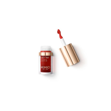 Load image into Gallery viewer, Kiko Juicy Tint Lips & Cheeks Liquid Colour 2-in-1 lipstick and blush shade 01