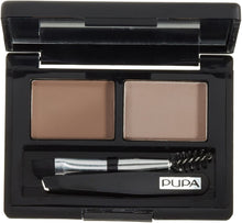 Load image into Gallery viewer, Pupa Eyebrow Design Fixative Wax With Powder No.003 "Dark Brown"