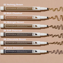 Load image into Gallery viewer, Sephora Collection Microblading Effect Brow Pen shade "Chocolate Brown"
