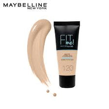 Load image into Gallery viewer, Maybelline New York Fit Me! Matte+ Poreless Foundation No.120 "Classic Ivory"
