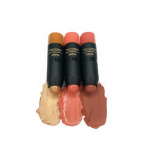 Load image into Gallery viewer, NUDESTIX Mini Nudies Blush Bronze Glow Kit " Roses N' Honey  Nudes"