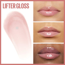 Load image into Gallery viewer, Maybelline Lifter Gloss Hydrating Lip Gloss with Hyaluronic Acid "002" Ice