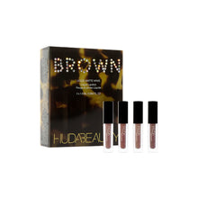 Load image into Gallery viewer, Huda beauty Brown Obsessions Liquid Matte Minis