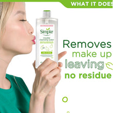Load image into Gallery viewer, Simple Micellar Cleansing Water 400ml