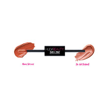 Load image into Gallery viewer, Huda Beauty Matte & Metal Melted Double Ended Liquid Eyeshadows shade “Room Service&Do Not Disturb”