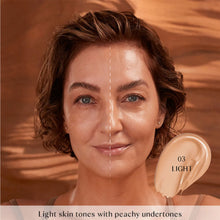Load image into Gallery viewer, Huda Beauty Glowish Multidew Vegan Skin Tint Foundation "Light Medium 04"
