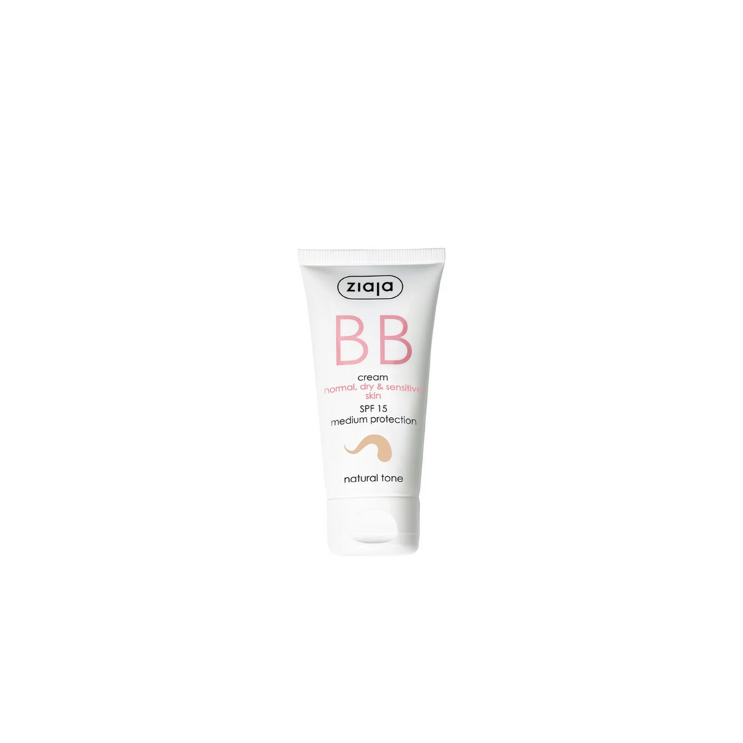 Ziaja BB Cream BB Cream for Normal to Dry & sensitive Skin Natural Tone