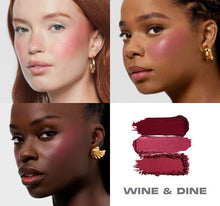 Load image into Gallery viewer, Morphe Cheek Thrills Multi-Finish Face Trio wine &amp; dine
