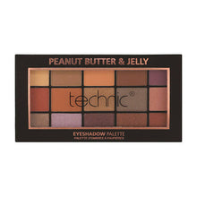 Load image into Gallery viewer, Technic Pressed Pigment Eye Shadow Palette &quot;Peanut Butter&amp; Jelly&quot;
