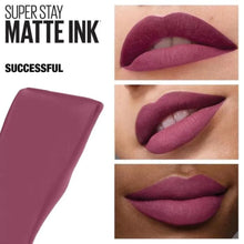 Load image into Gallery viewer, Maybelline Super Stay Matte Ink Liquid Lipstick Shade &quot;Successful&quot;
