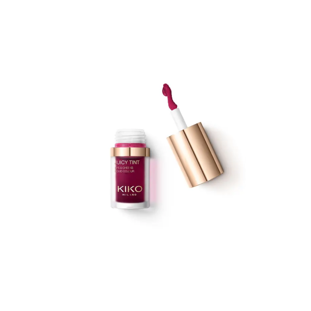 Kiko Juicy Tint Lips & Cheeks Liquid Colour 2-in-1 lipstick and blush shade 03