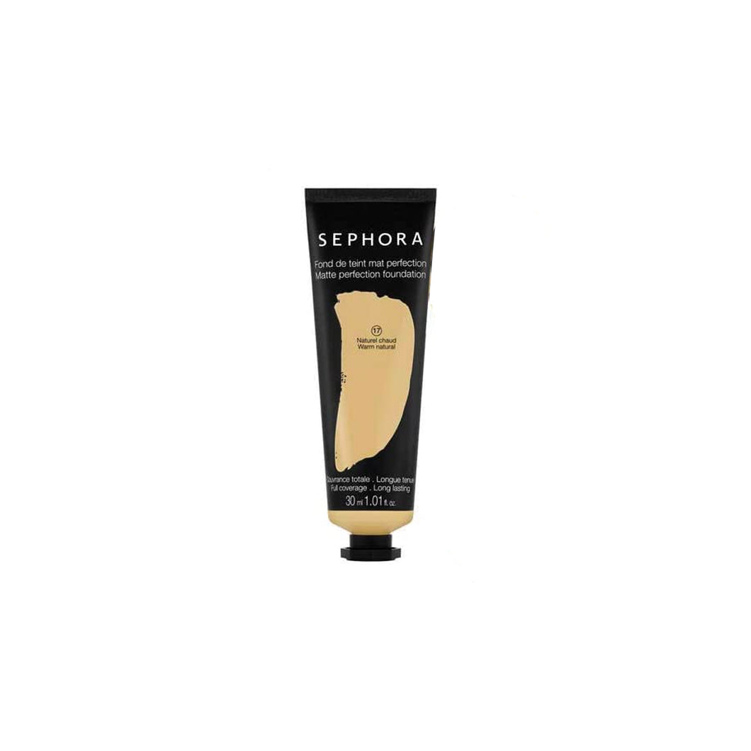 Sephora Matte Perfection Foundation, 30 ml - 17 Delicate Beige