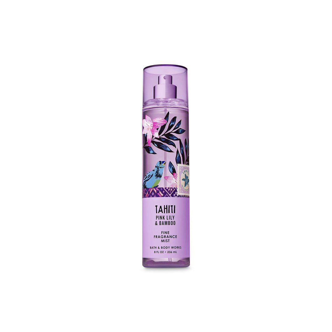 Bath and Body Tahiti Pink Lily & Bamboo Fragrance Mist