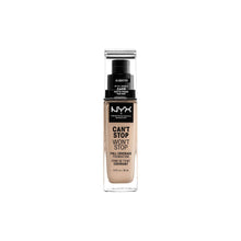 Load image into Gallery viewer, NYX Can&#39;t Stop Won&#39;t Stop Foundation Shade &quot;Alabaster&quot;

