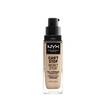 Load image into Gallery viewer, NYX Can&#39;t Stop Won&#39;t Stop Foundation Shade &quot;Vanilla&quot;
