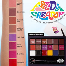 Load image into Gallery viewer, J.Cat Beauty Freedom Creation Mix Lip Palette Shade &quot;FC101&quot;
