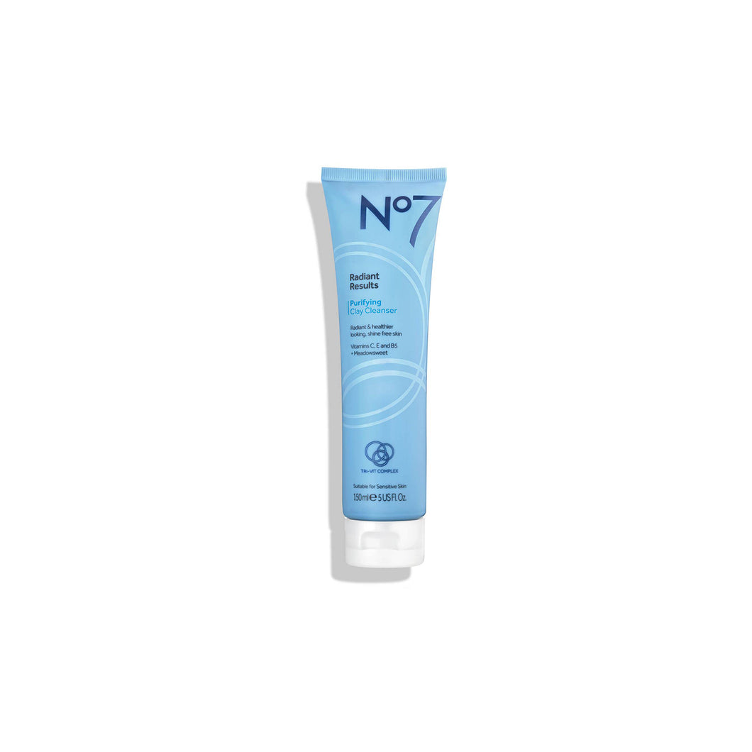 No7 Radiant Results Purifying Clay Cleanser 150ml