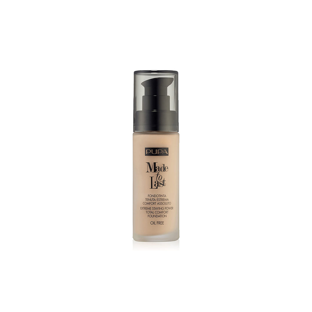 Pupa Made to last Foundation Shade 