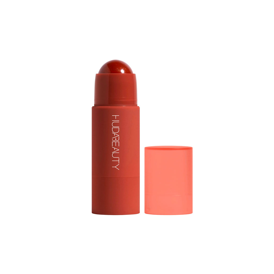 Huda Beauty Cheeky Tint Cream Blush Stick Shade” Rebel Red”