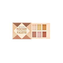 Load image into Gallery viewer, Sephora Mini Pocket Eyeshadow Palette “Golden Hour”
