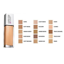 Load image into Gallery viewer, Maybelline Superstay 24H Foundation 005 Light Beige
