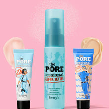 Load image into Gallery viewer, Benefit Cosmetics Pore Minimizer Squad Mini Pore Primer and Setting Spray Set
